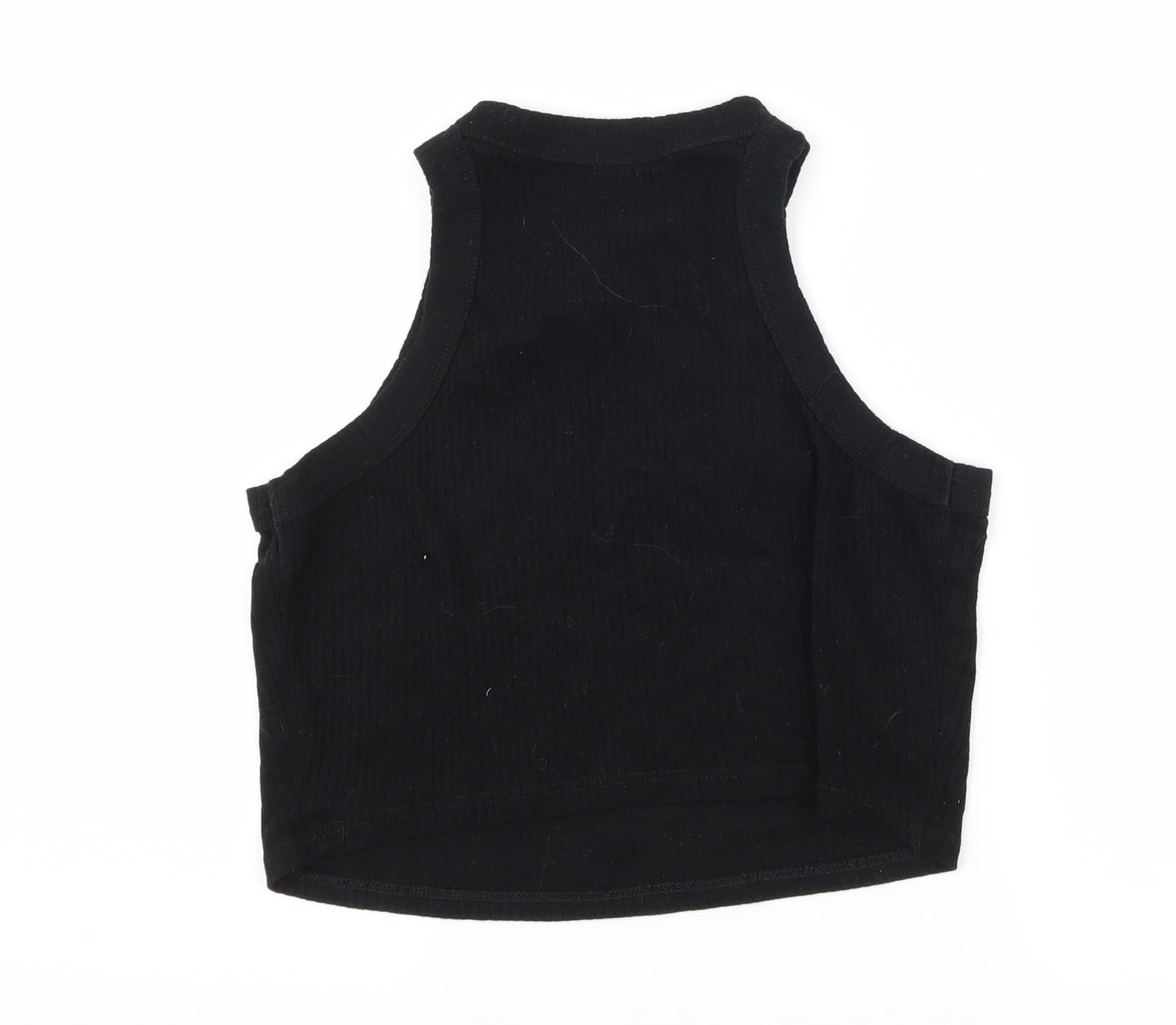 River Island Womens Black  Jersey Basic Tank Size 14