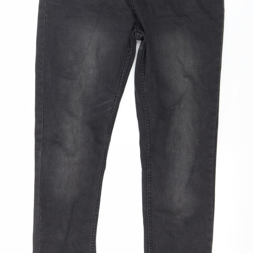 Denim & Co. Boys Grey  Denim Skinny Jeans Size 13-14 Years