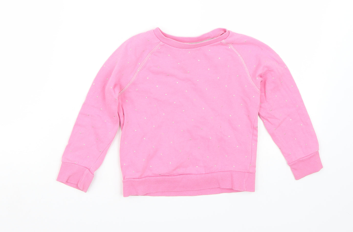 Mothercare Girls Pink   Pullover Jumper Size 2-3 Years