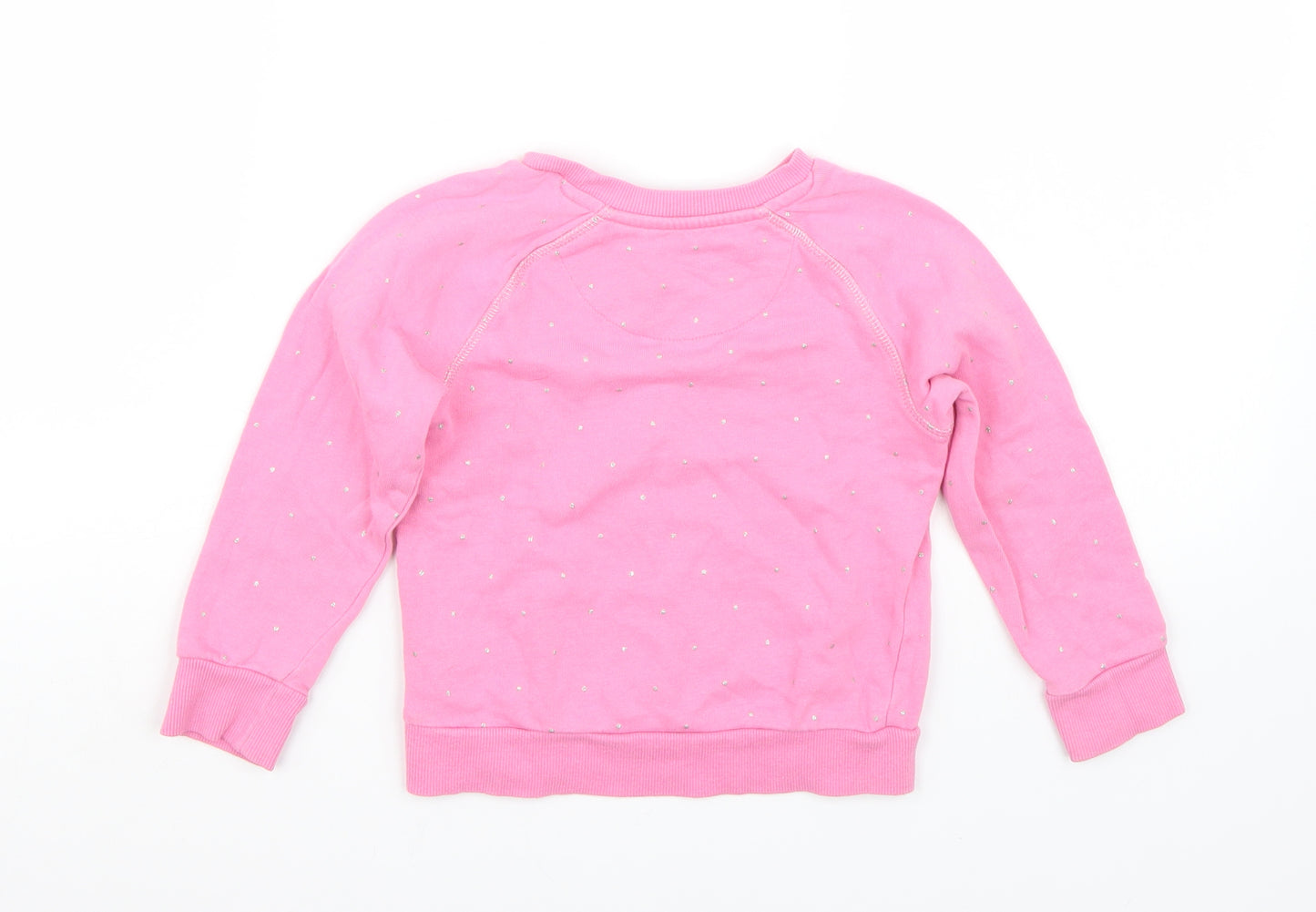 Mothercare Girls Pink   Pullover Jumper Size 2-3 Years