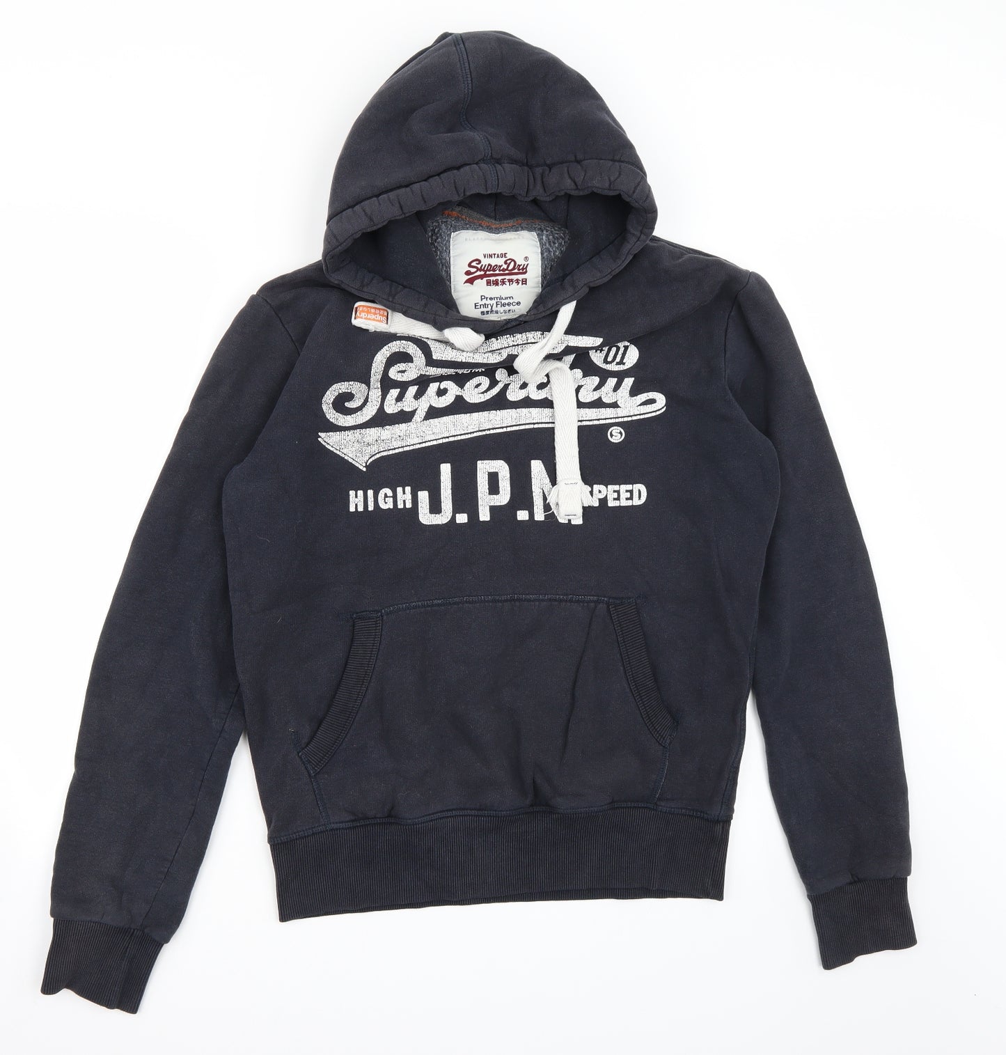 Superdry Mens Blue   Pullover Hoodie Size S