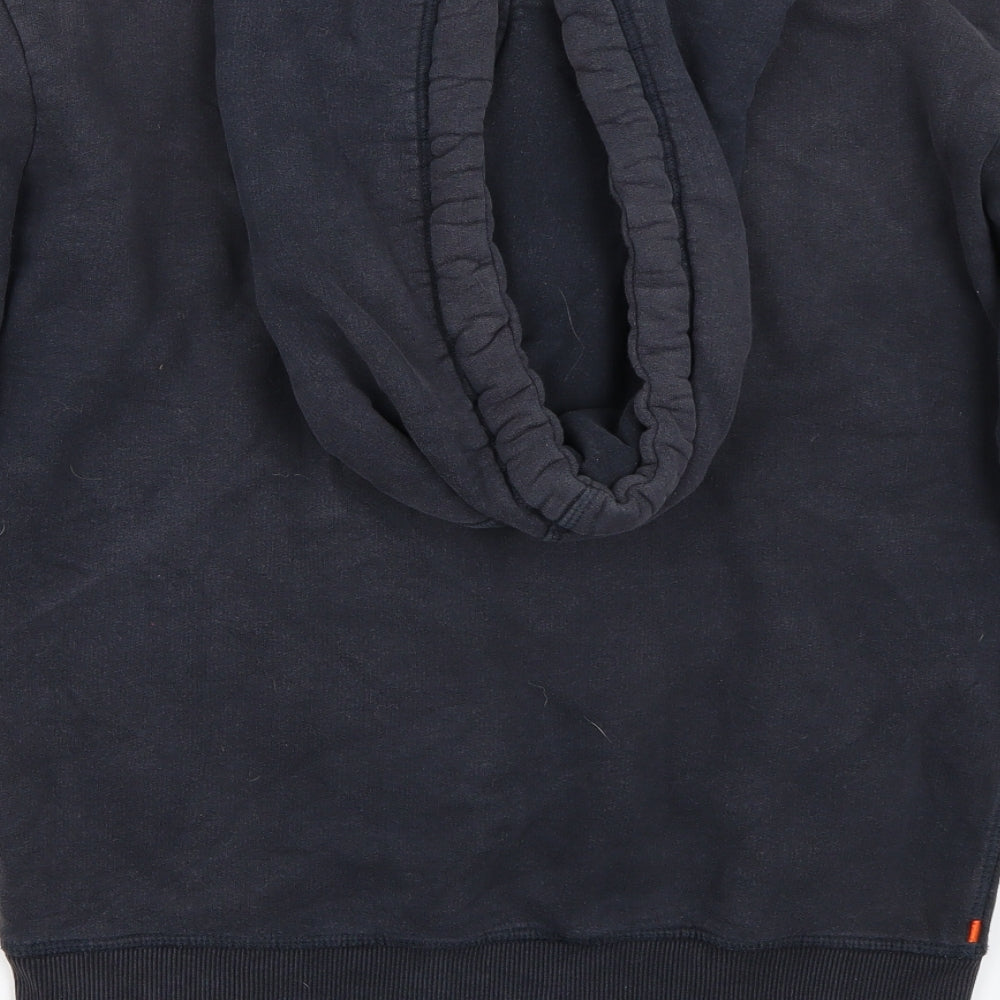 Superdry Mens Blue   Pullover Hoodie Size S