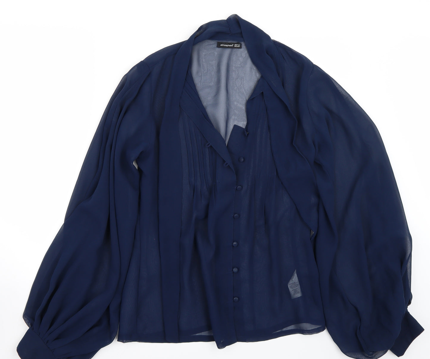 Primark Womens Blue   Basic Button-Up Size 12