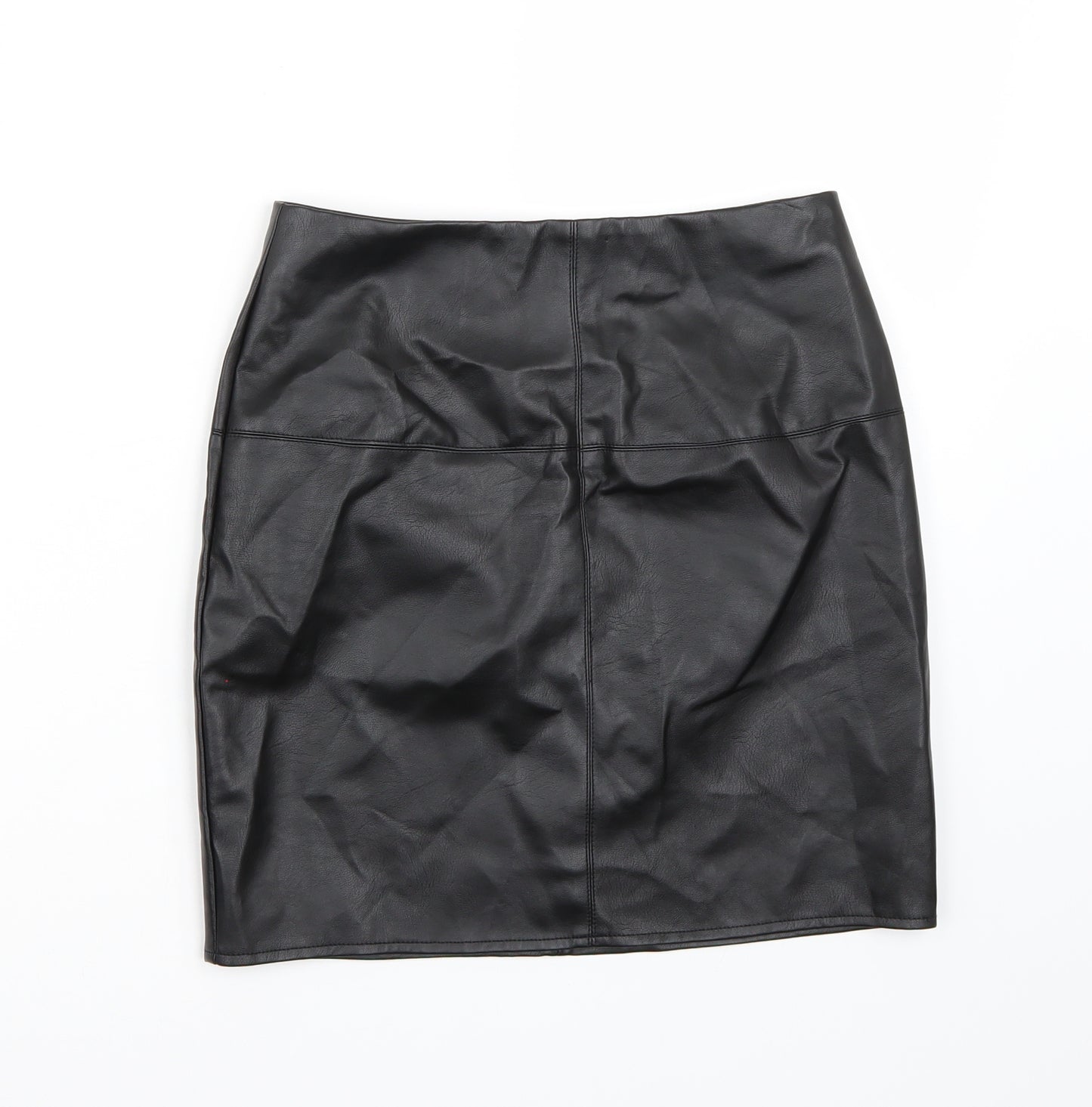 Missguided Womens Black   A-Line Skirt Size 8