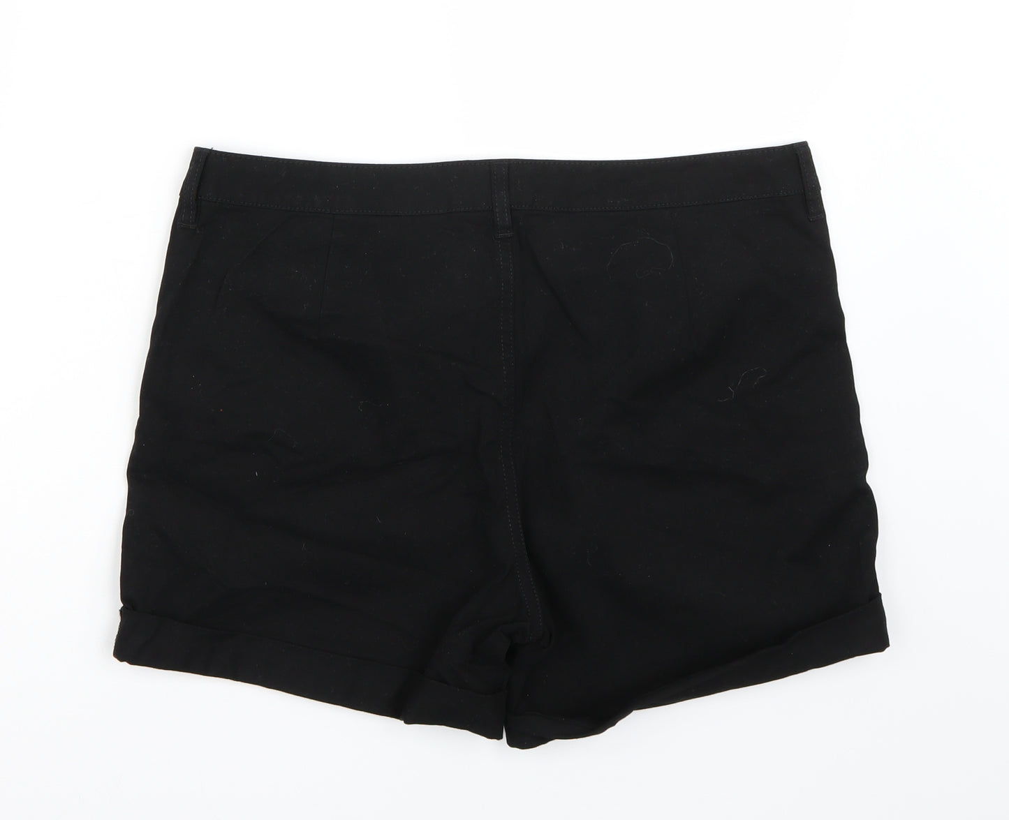 F&F Womens Black   Bermuda Shorts Size 12