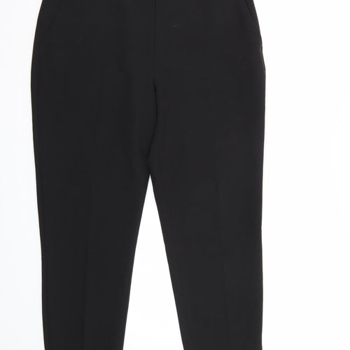 Dorothy Perkins Womens Black   Carrot Trousers Size 12 L28 in