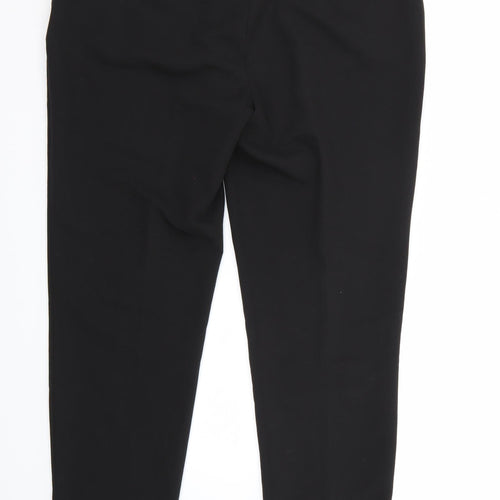 Dorothy Perkins Womens Black   Carrot Trousers Size 12 L28 in