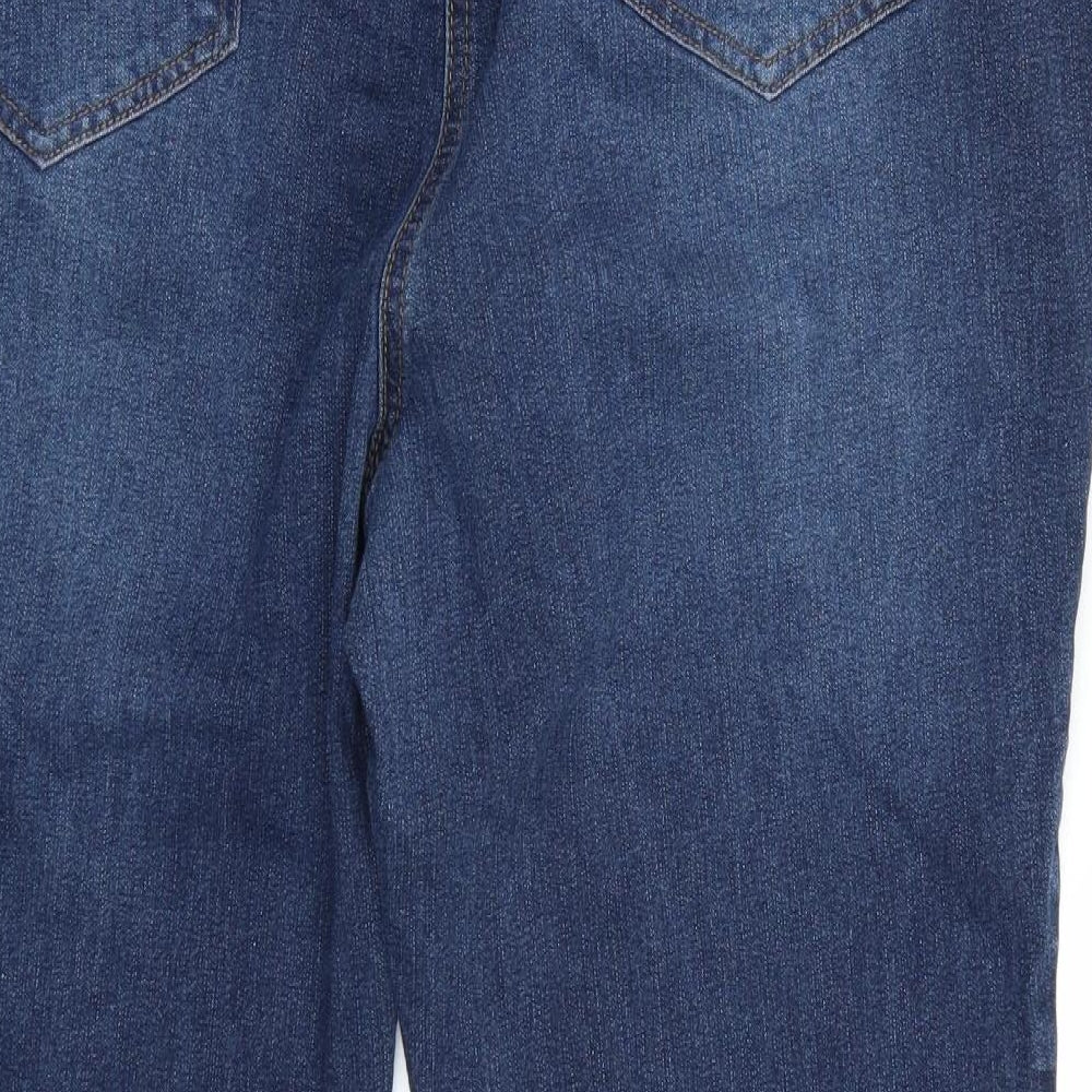 Yours Womens Blue   Straight Jeans Size 22 L28 in