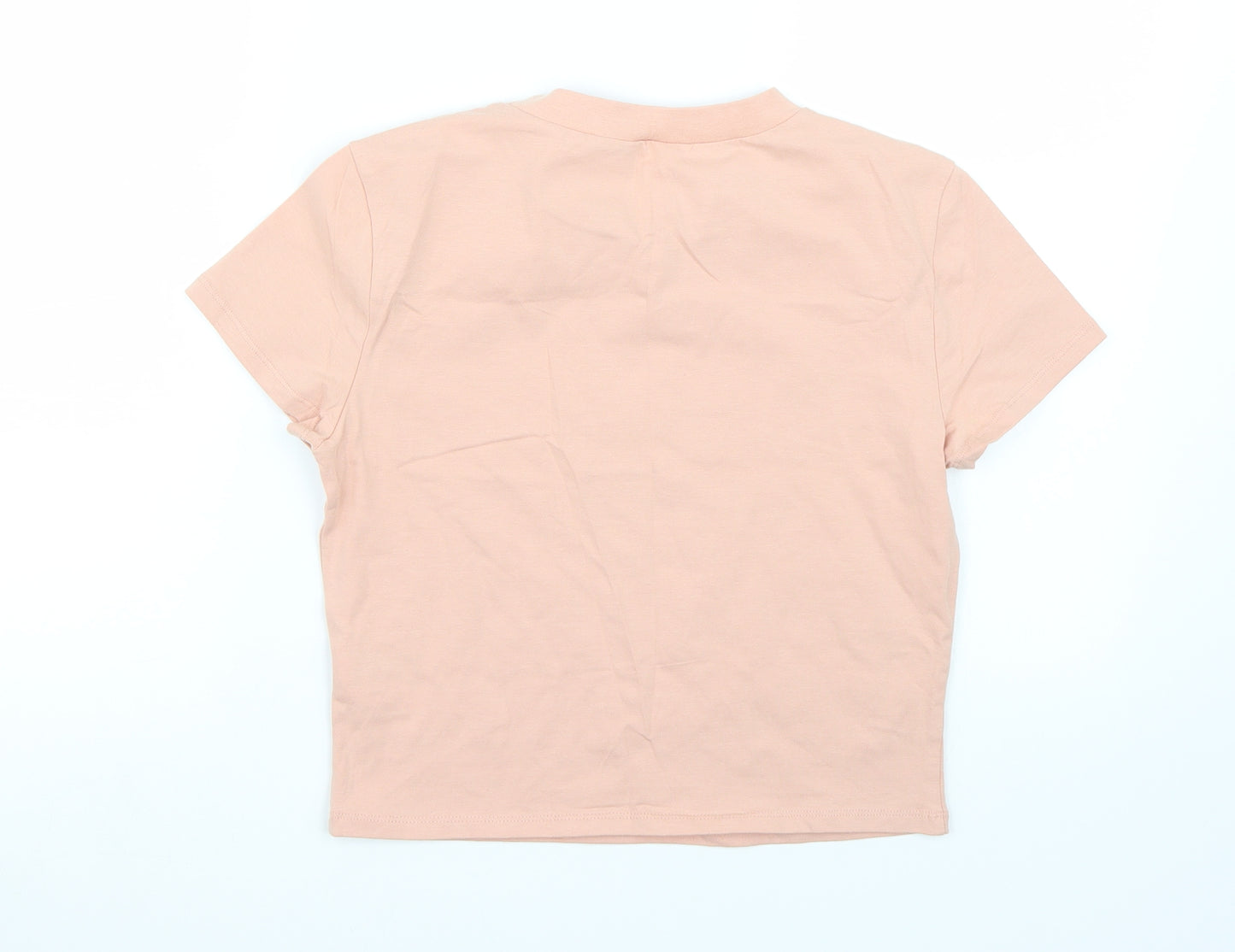H&M Womens Pink   Basic T-Shirt Size L
