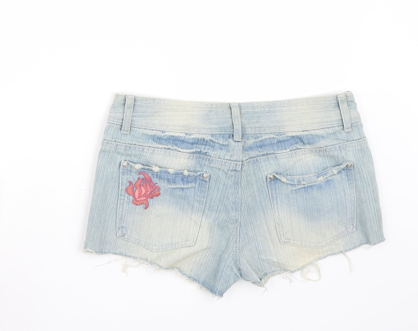 Denim & Co. Womens Blue   Bermuda Shorts Size 12