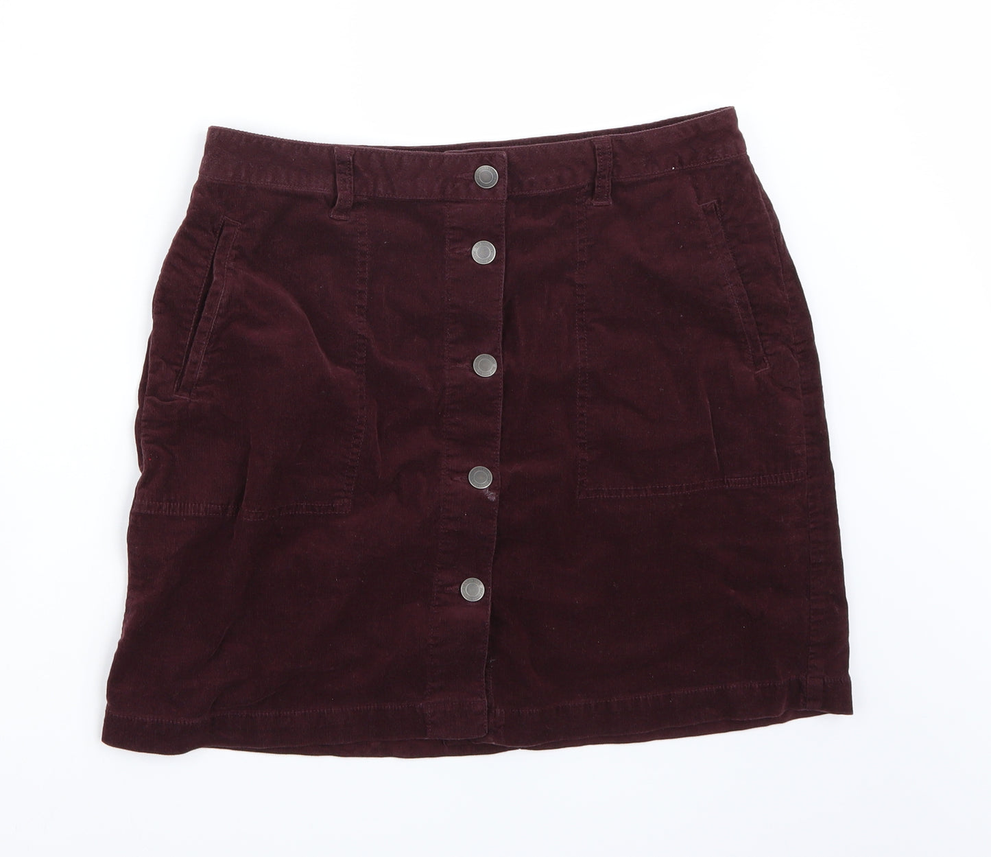 Primark Womens Purple   A-Line Skirt Size 12