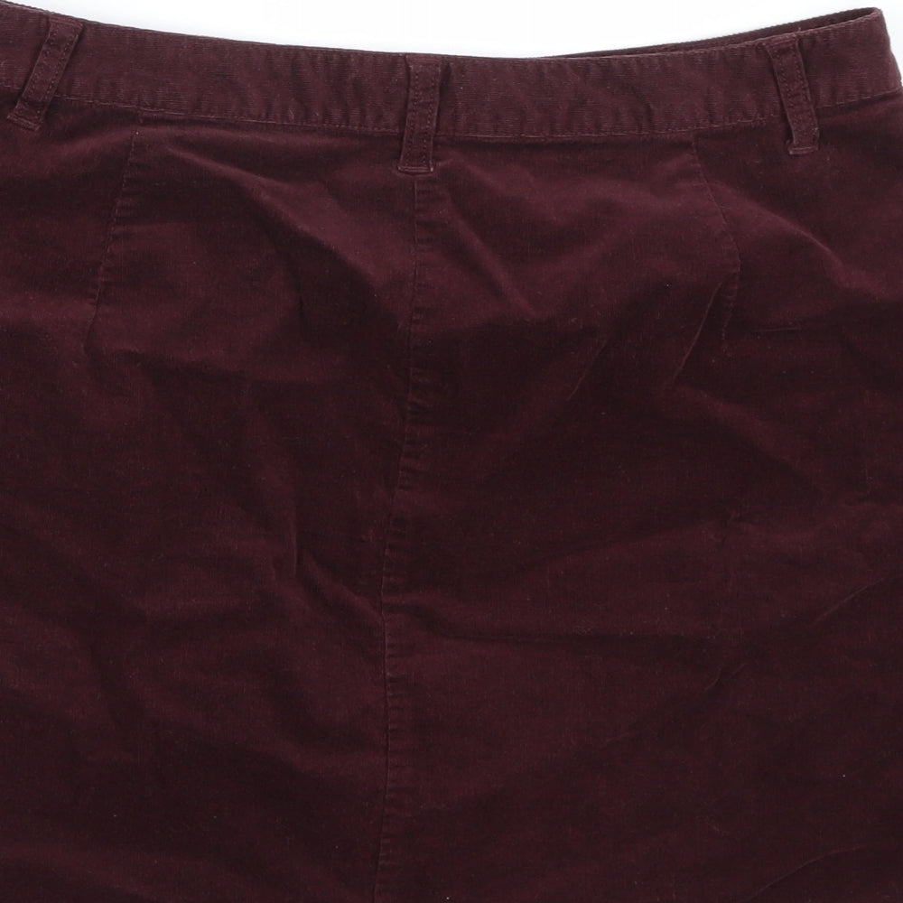 Primark Womens Purple   A-Line Skirt Size 12
