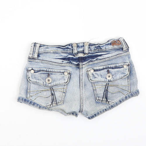 Preworn Girls Blue   Bermuda Shorts Size 8 Years