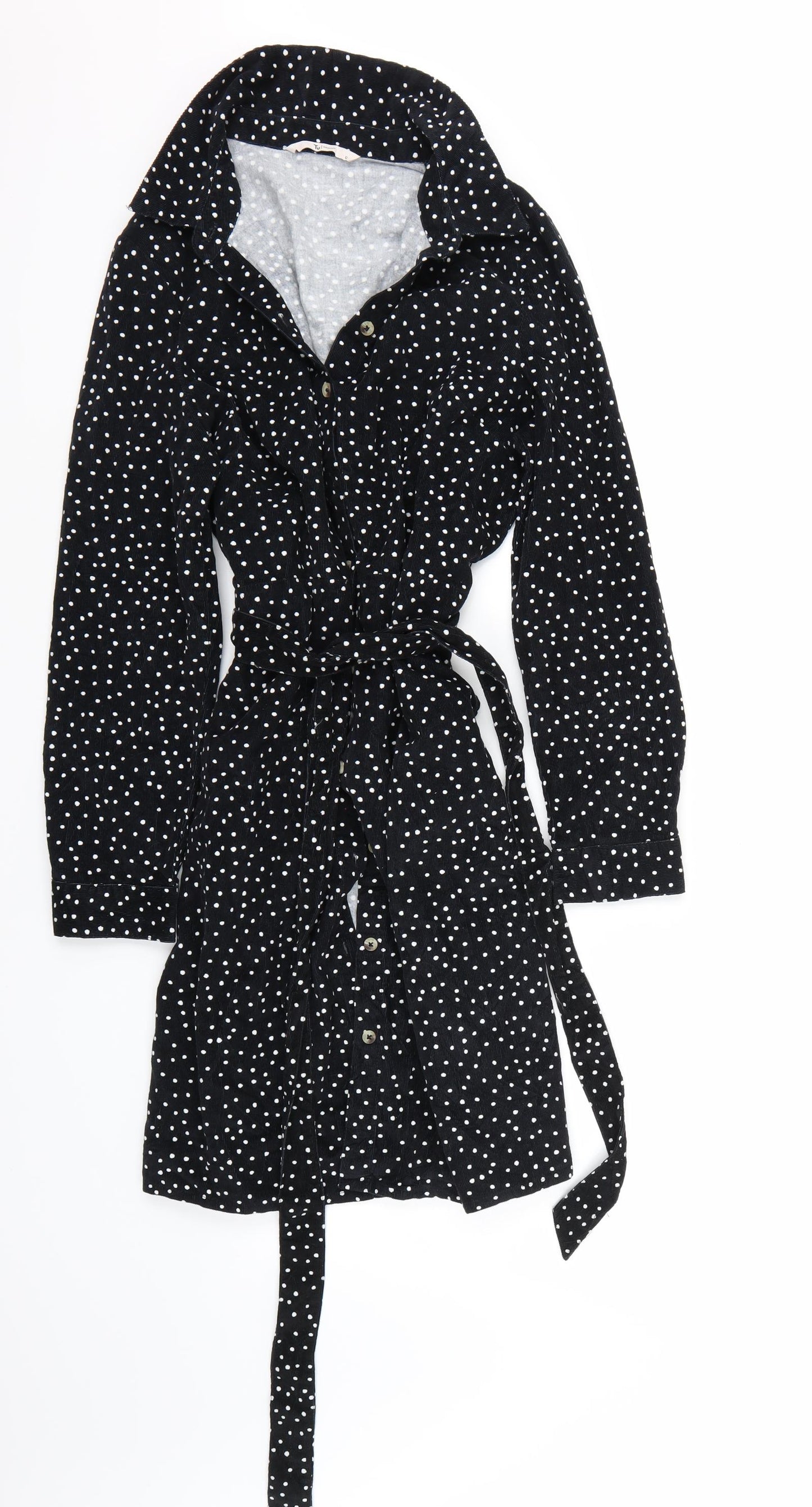 TU Womens Black Paisley  A-Line  Size 12