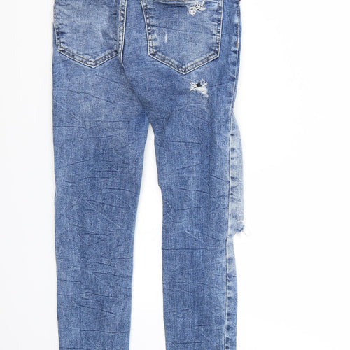 Pull&Bear Womens Blue   Skinny Jeans Size 34 L25 in