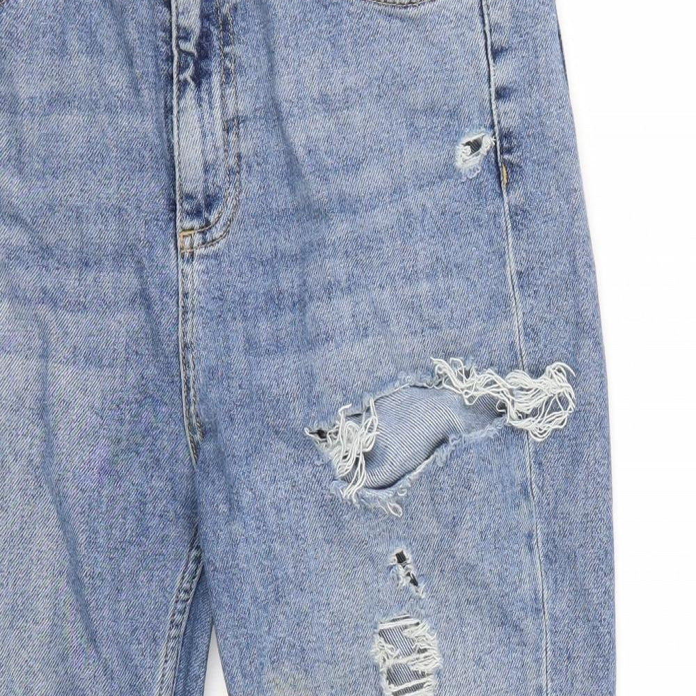 Topshop Womens Blue   Mom Jeans Size 30 L26 in