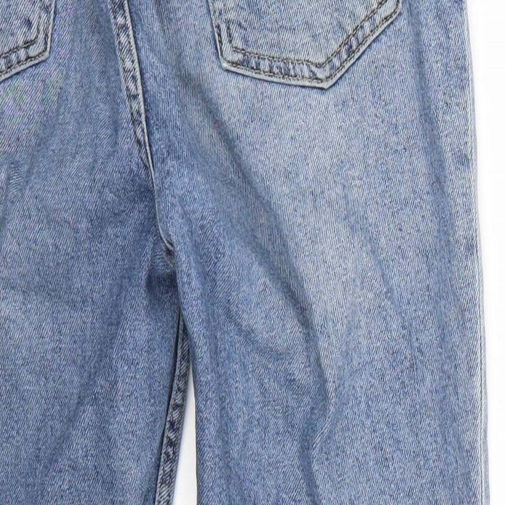 Topshop Womens Blue   Mom Jeans Size 30 L26 in