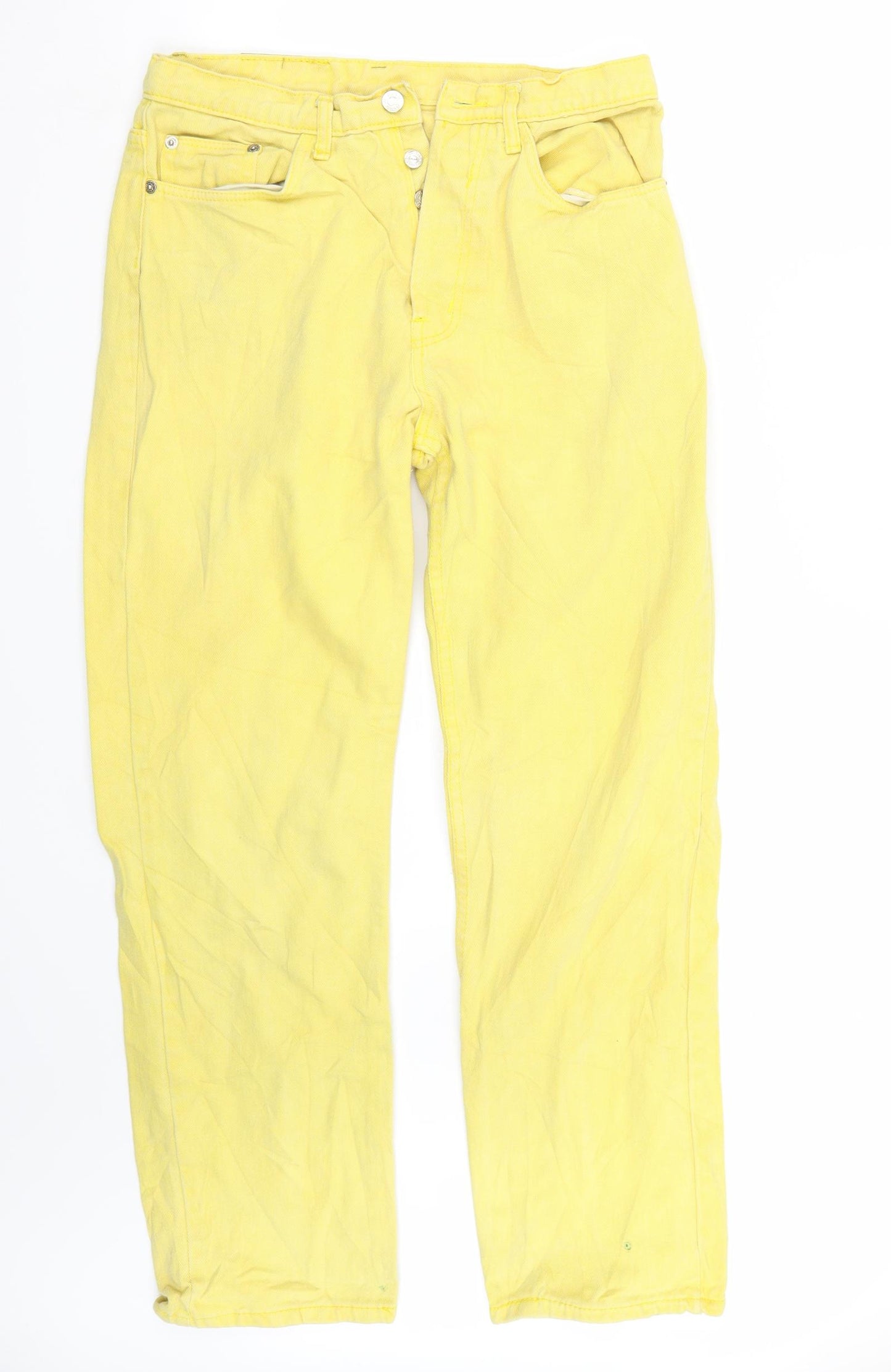 Levis Mens Yellow   Straight Jeans Size 32 L32 in
