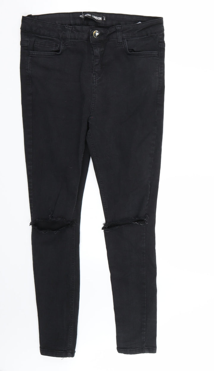 Hera London Womens Blue Skinny Jeans Size 32 L32 in - v