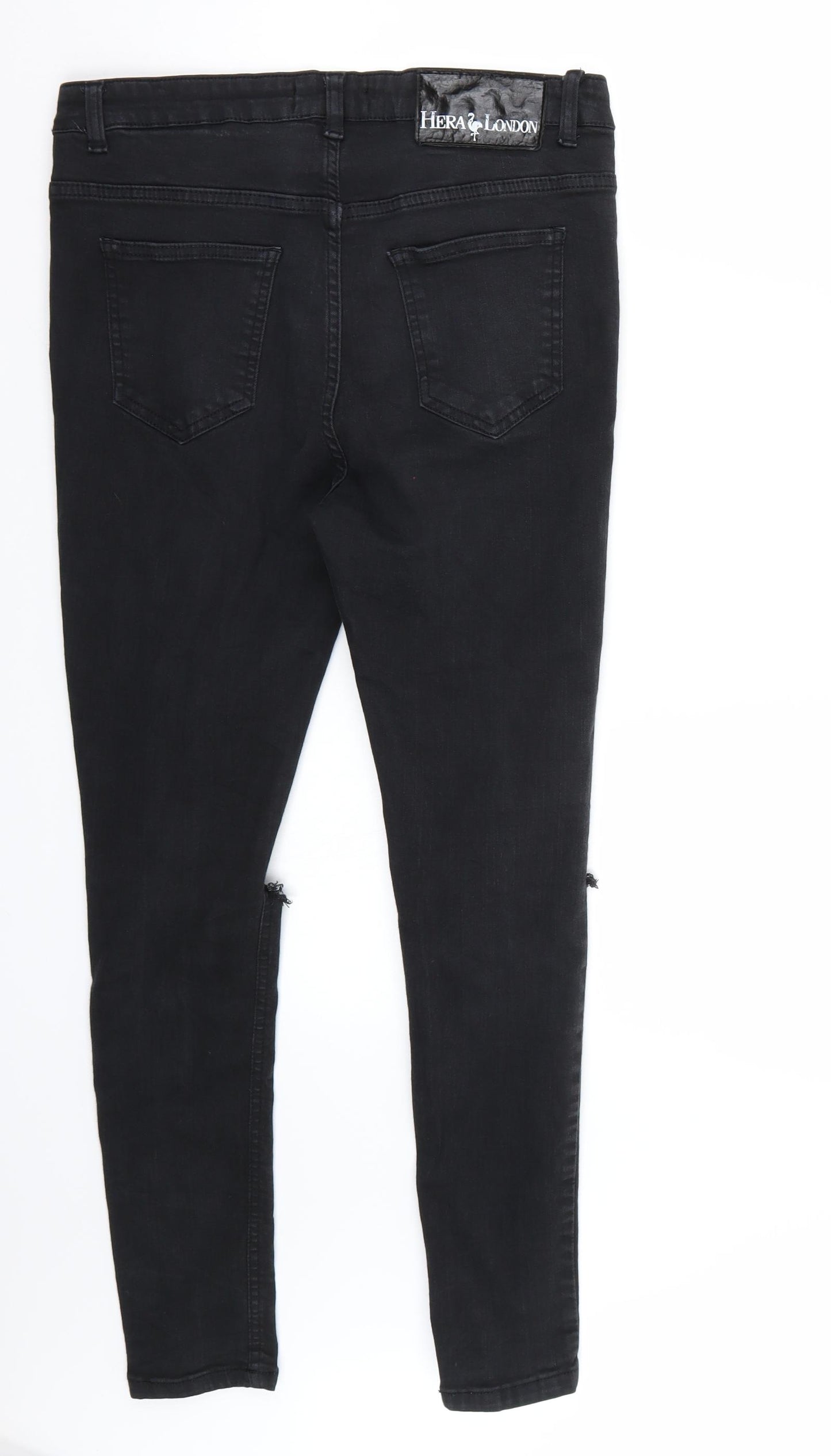 Hera London Womens Blue   Skinny Jeans Size 32 L32 in - v