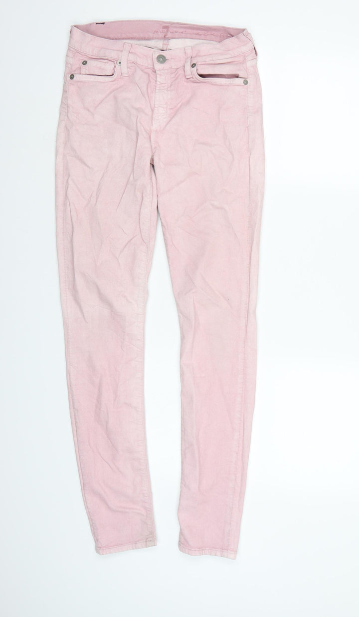 Preworn Womens Pink   Straight Jeans Size 27 L31 in