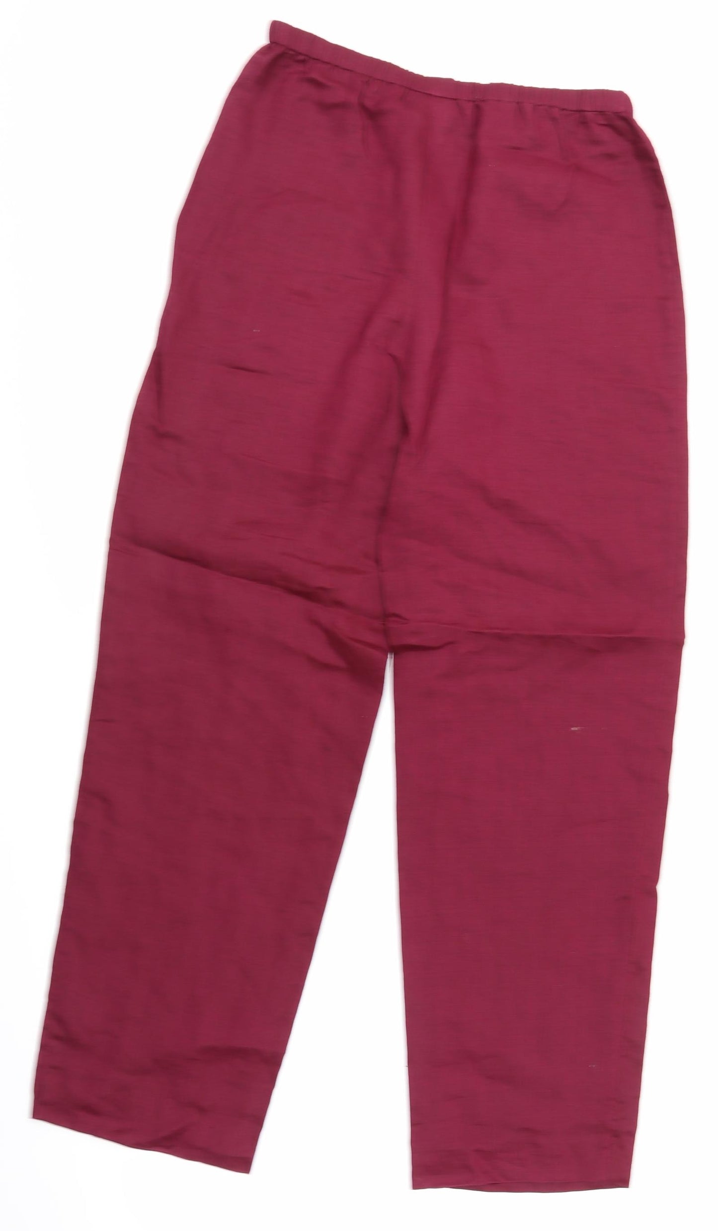 alex &CO Womens Purple   Trousers  Size 10