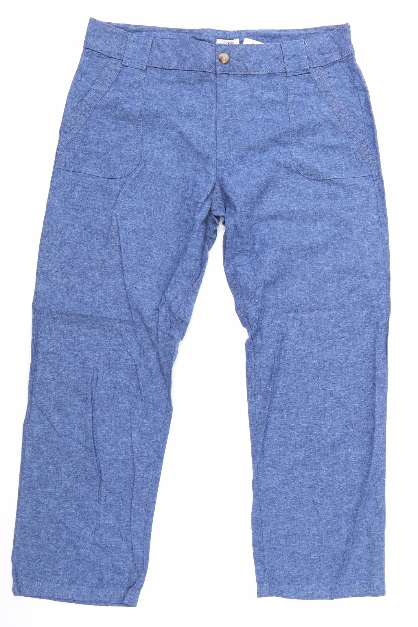 F&F Womens Blue   Trousers  Size 10