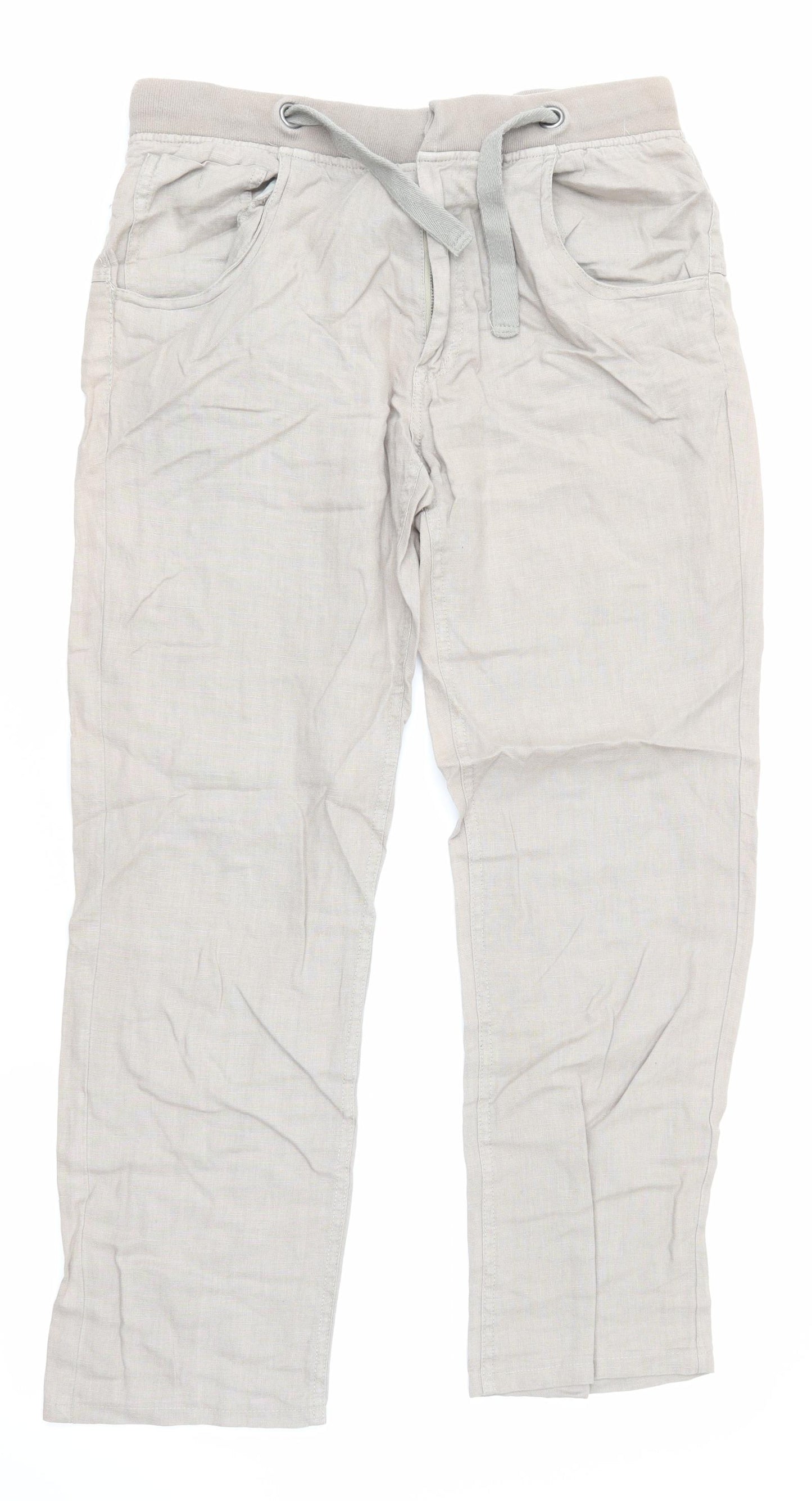 Riverisland Womens Beige   Trousers  Size 34 in L34 in