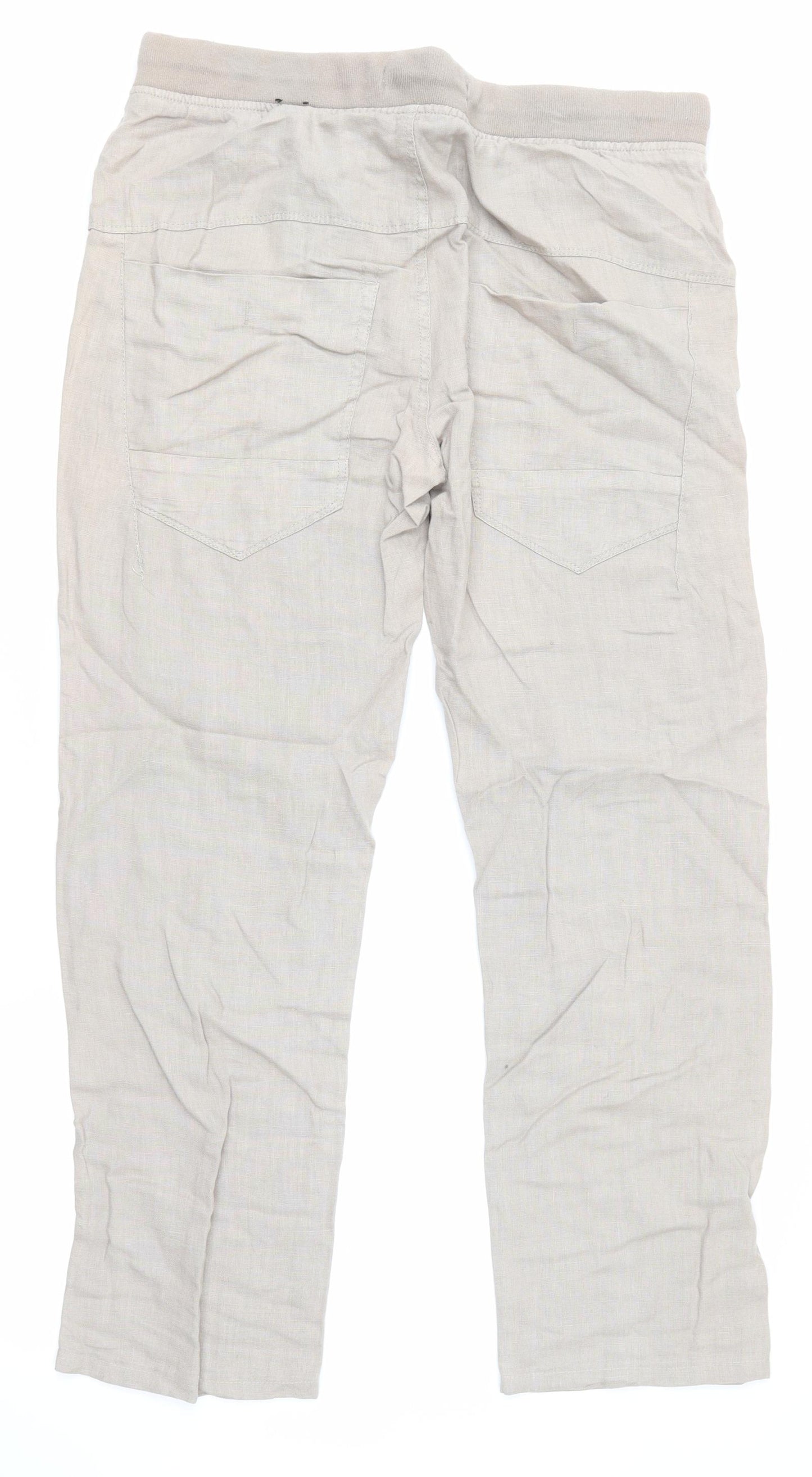 Riverisland Womens Beige   Trousers  Size 34 in L34 in