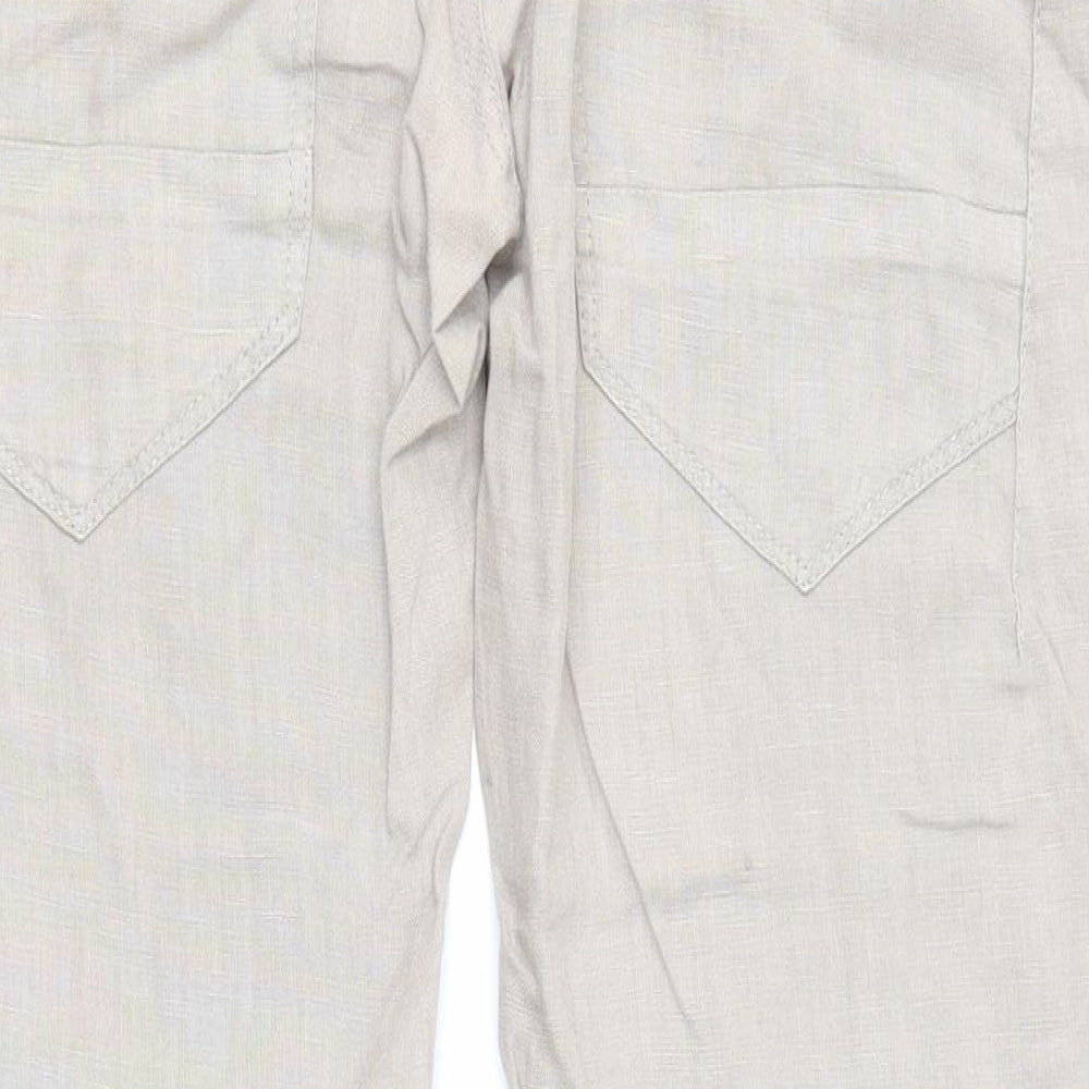 Riverisland Womens Beige   Trousers  Size 34 in L34 in