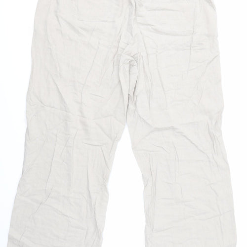 Intuition Womens Beige   Sweatpants Trousers Size 20