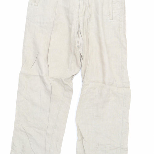 NEXT Womens Beige   Trousers  Size 30 in
