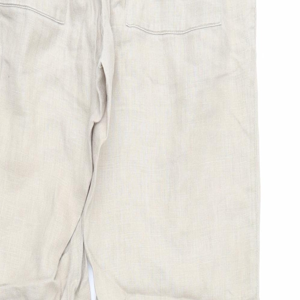 NEXT Womens Beige   Trousers  Size 30 in