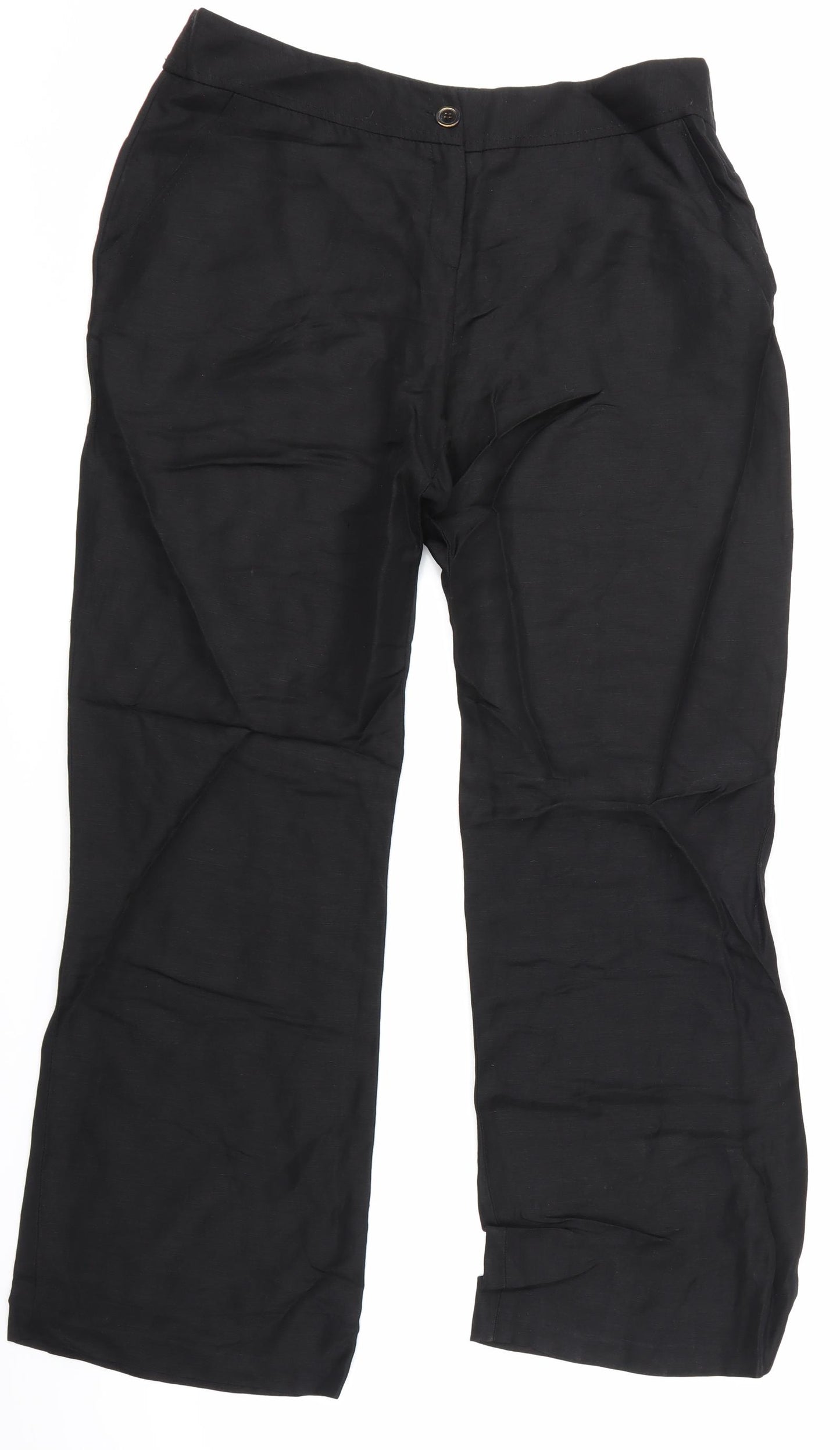 Autograph Womens Black   Trousers  Size 14