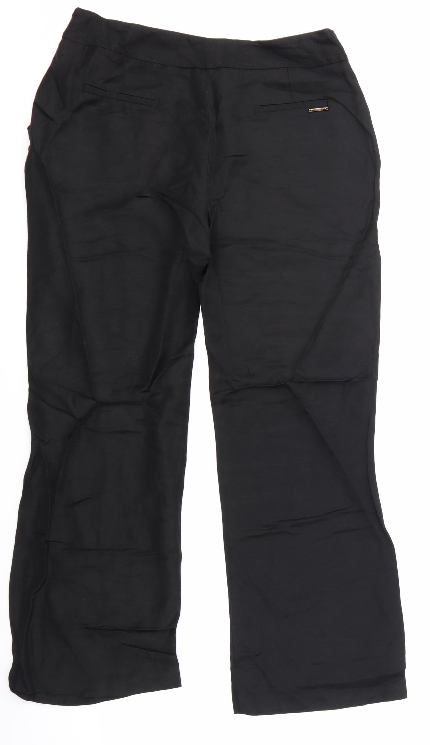 Autograph Womens Black   Trousers  Size 14