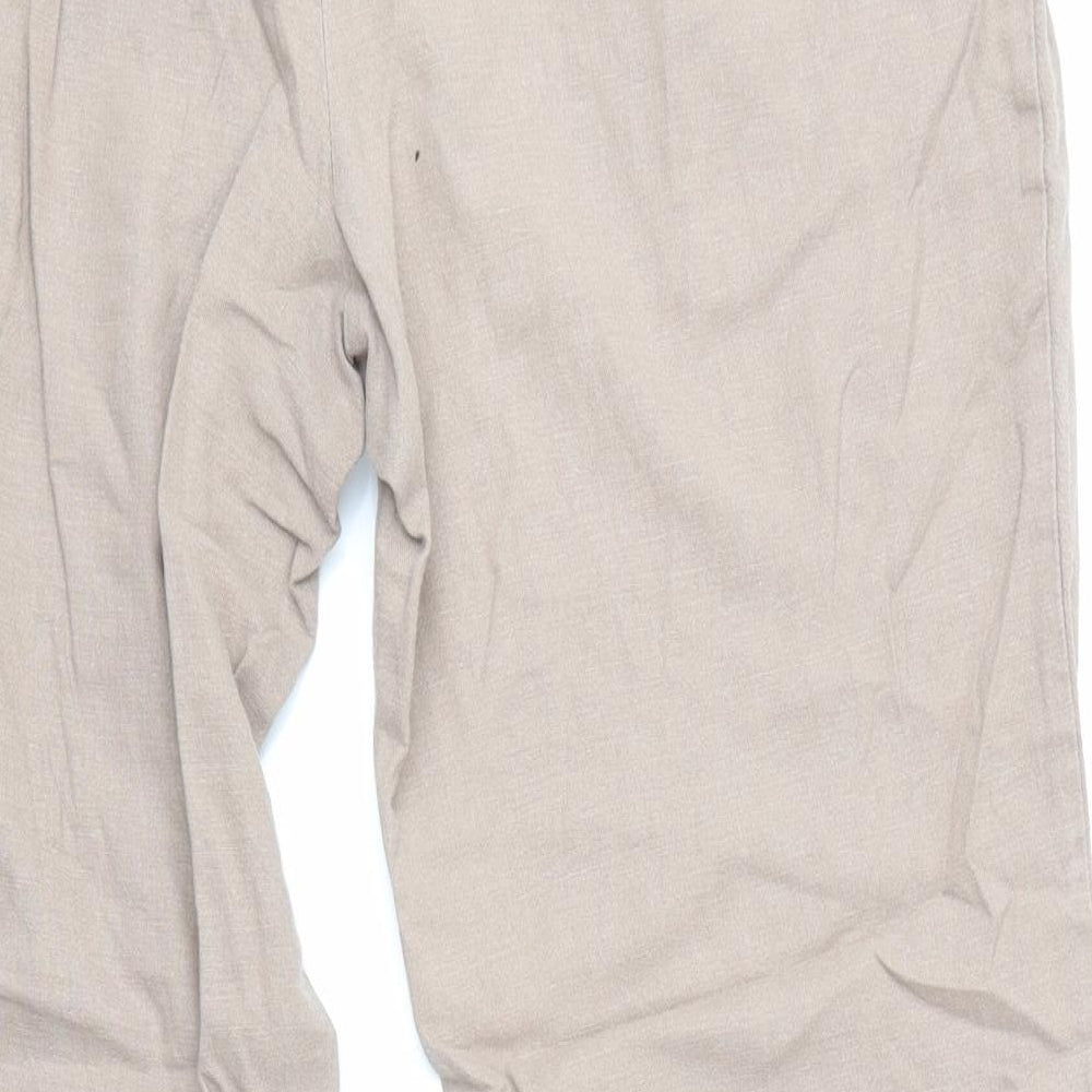 Marks and Spencer Womens Beige   Trousers  Size 16