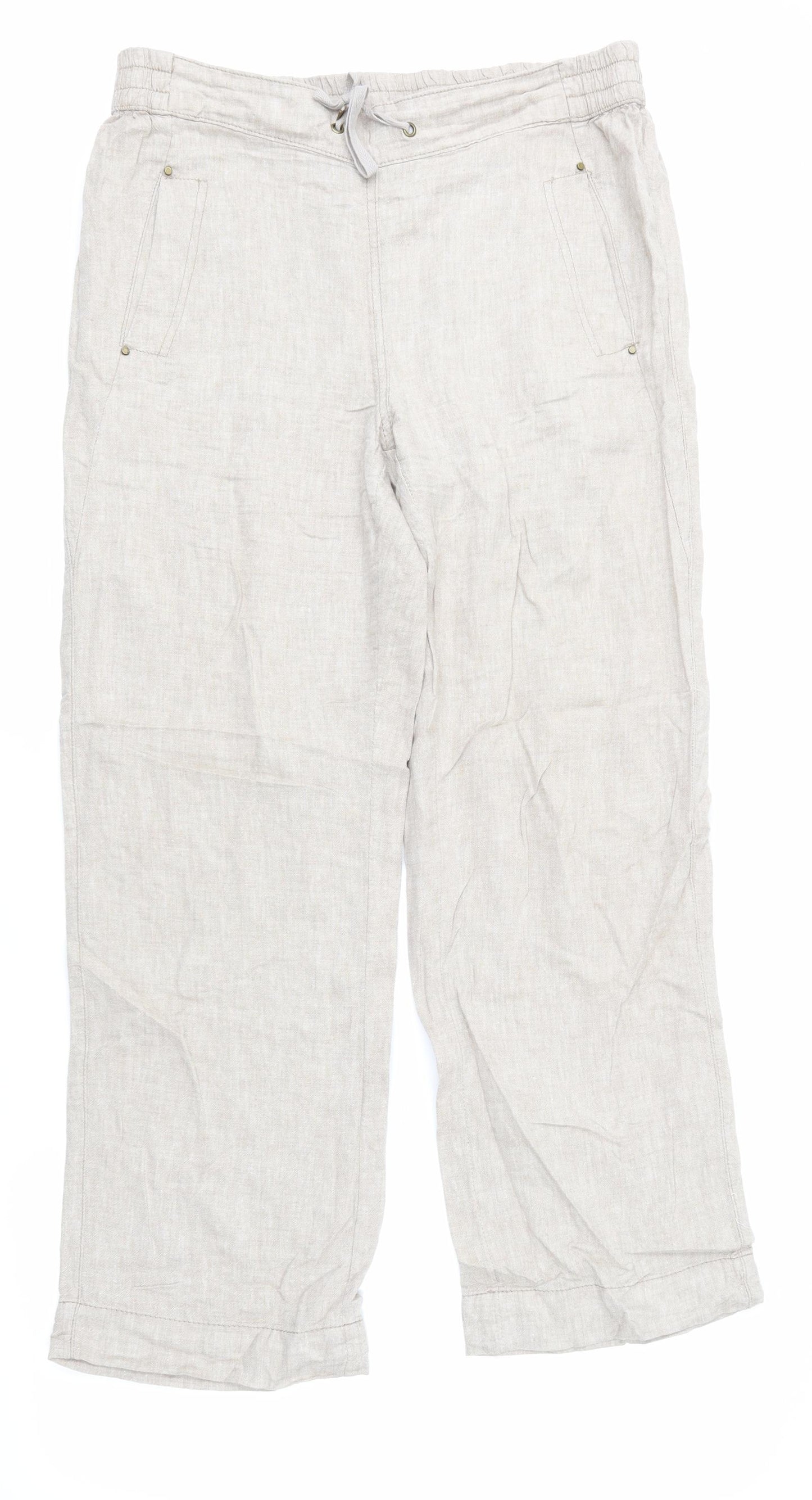 George Womens Beige   Trousers  Size 12