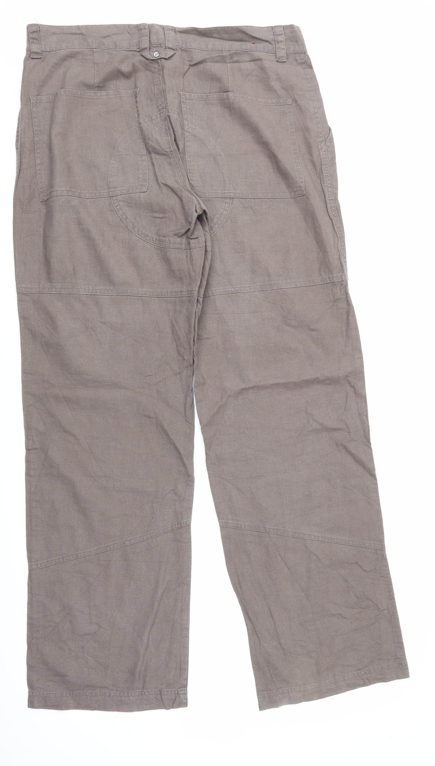 cherry Womens Brown   Trousers  Size 34 in L33.5 in