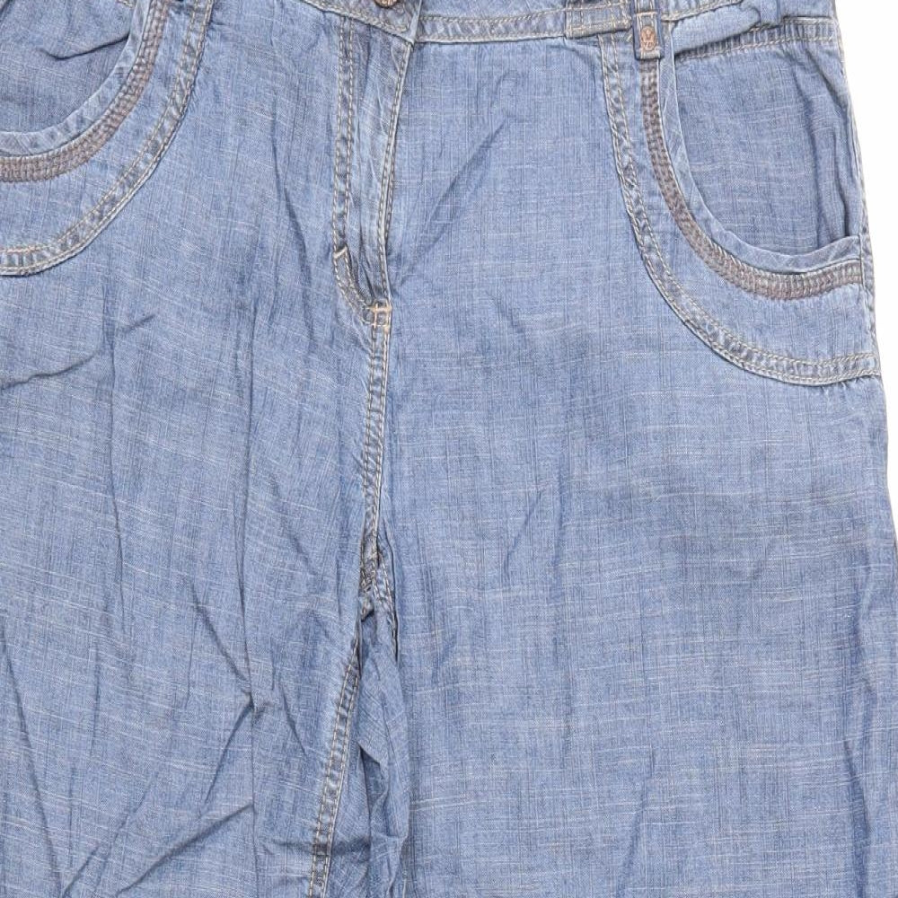 NEXT Womens Blue  Denim Trousers  Size 16