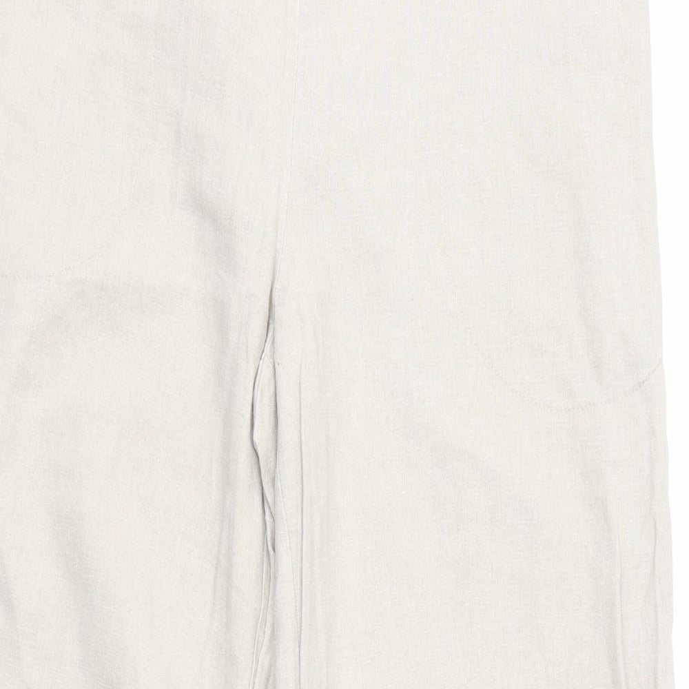 st  Womens Beige   Sweatpants Trousers Size 12