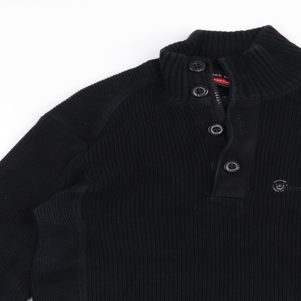 Duck and Cover Mens Blue   Pullover Jumper Size L