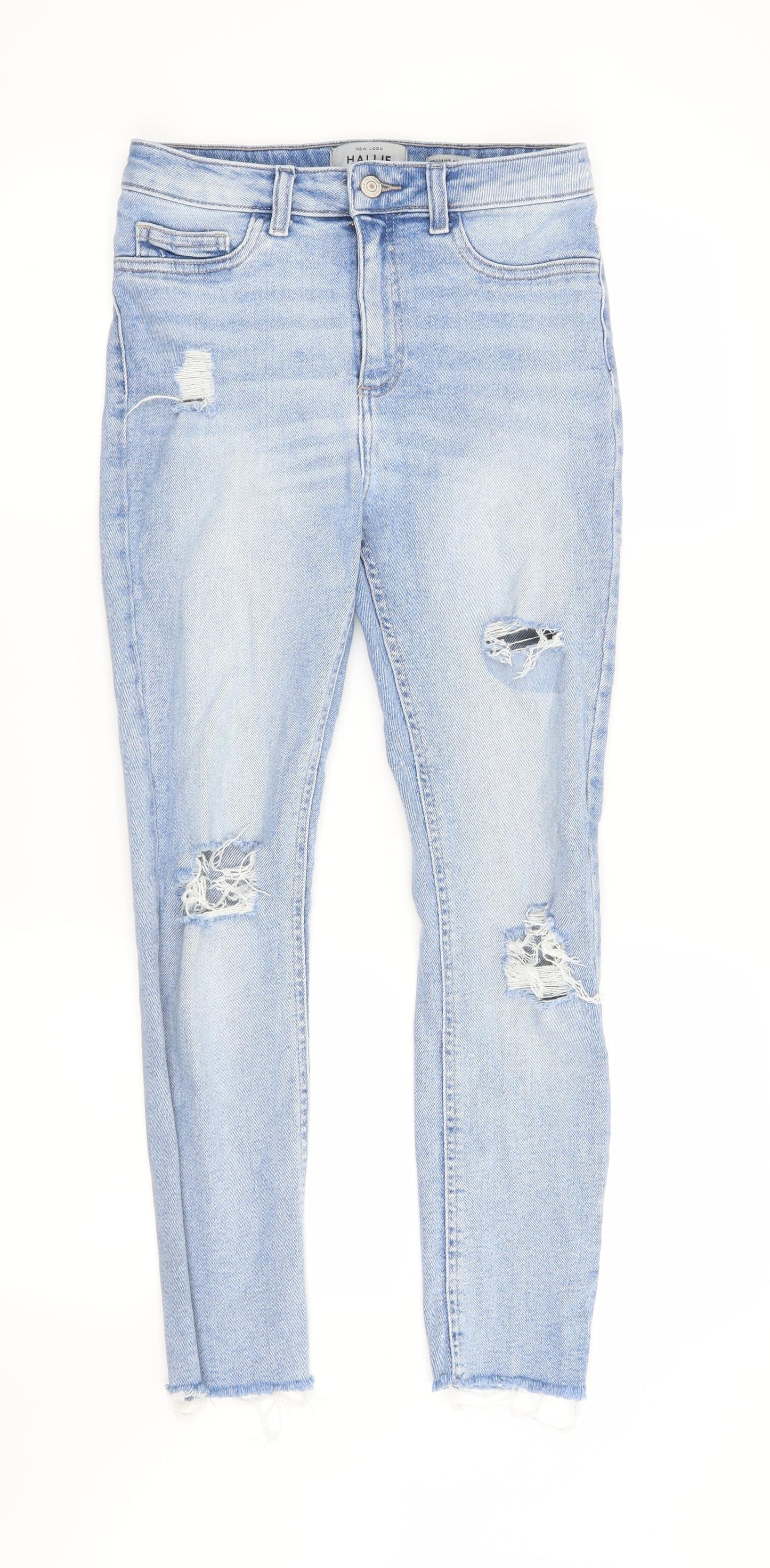 New Look Womens Blue   Skinny Jeans Size 10 L26 in