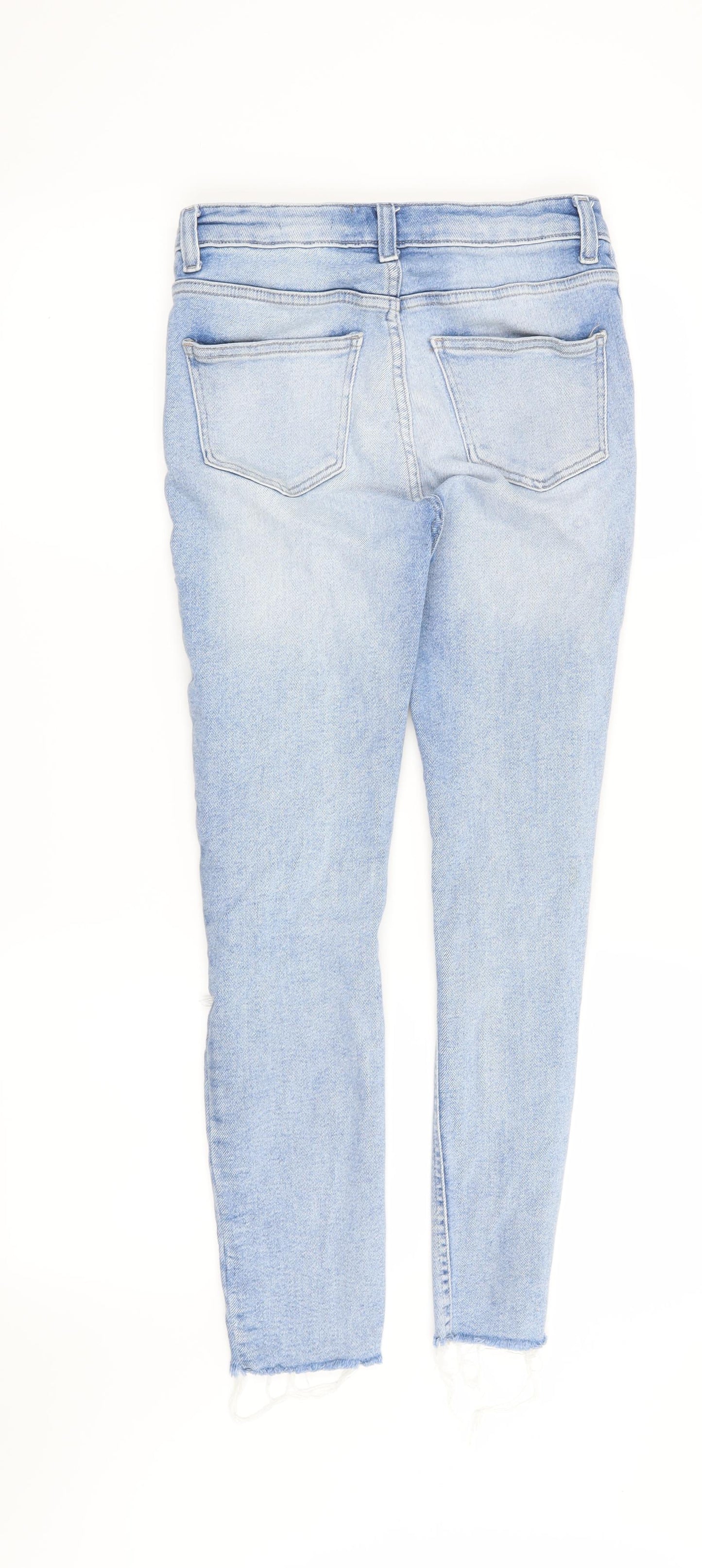 New Look Womens Blue   Skinny Jeans Size 10 L26 in
