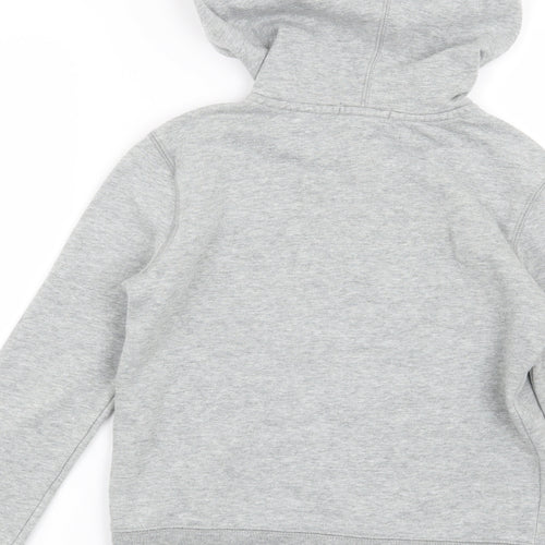Gap Girls Grey   Full Zip Hoodie Size 8-9 Years