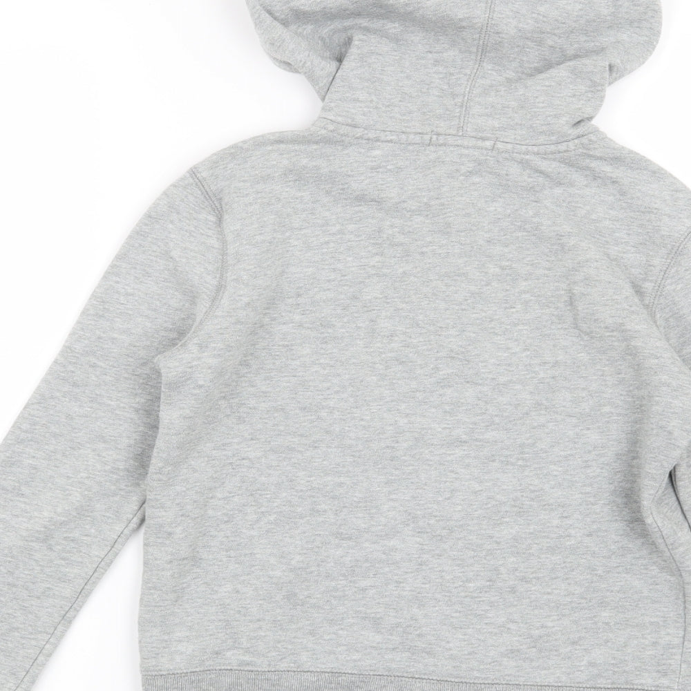 Gap Girls Grey   Full Zip Hoodie Size 8-9 Years