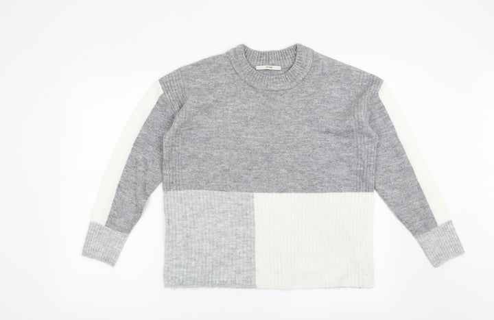 George Womens Grey Pullover Jumper Size S