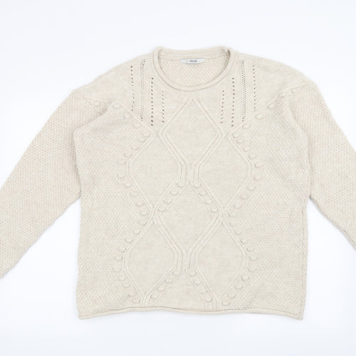 George Womens Beige   Pullover Jumper Size 12