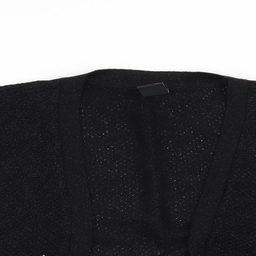 TU Womens Black   Shrug Jumper Size 14