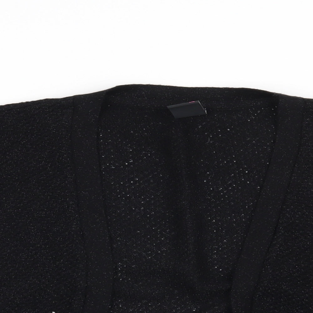 TU Womens Black   Shrug Jumper Size 14