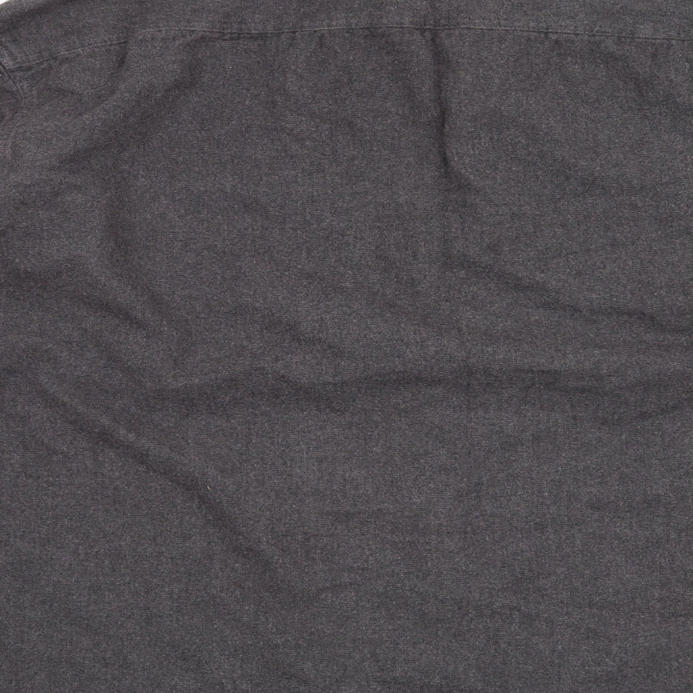 RedHead Mens Grey    Button-Up Size XL